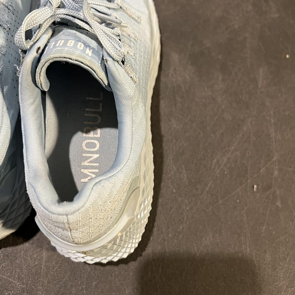 NOBULL Ripstop Trainer Shoes Womens Size 8.5 Blue Athletic Training Gym Sneakers - Picture 9 of 10